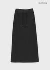 Delluring Brushed-Fleece Long Skirt