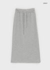 Delluring Brushed-Fleece Long Skirt