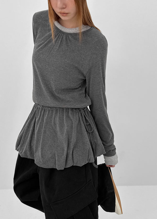 Rayta Balloon Layered One Piece