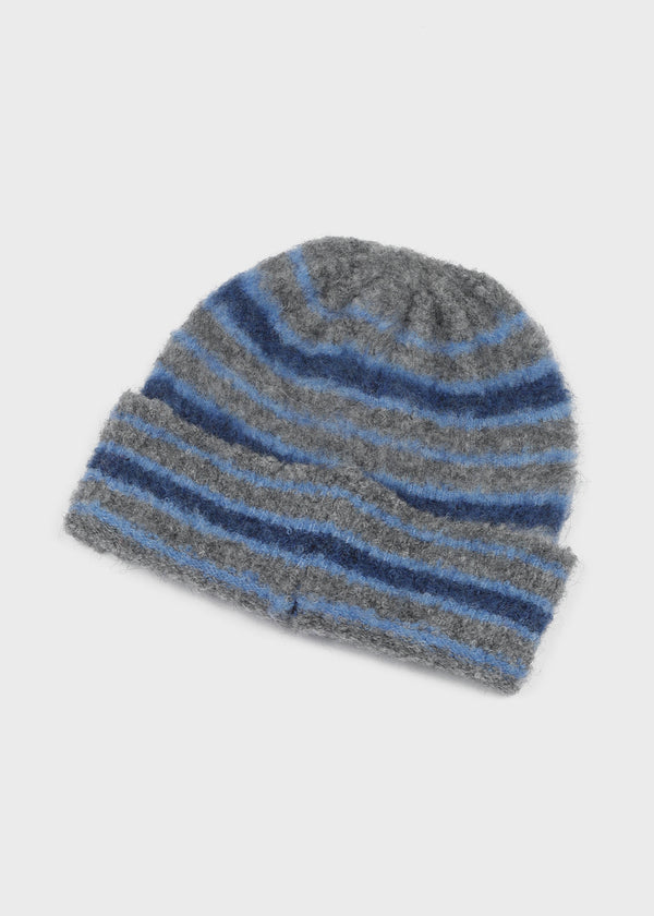 Literal Stripe Knit Beanie