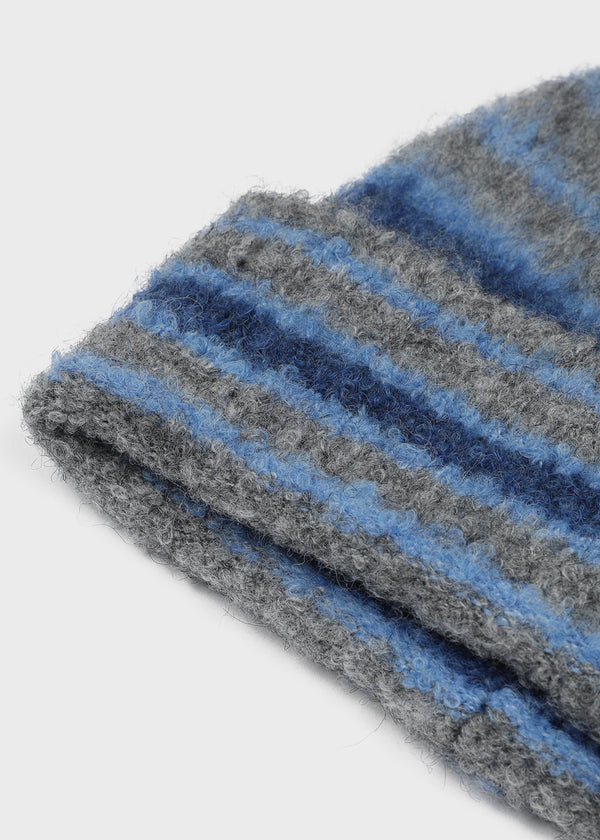 Literal Stripe Knit Beanie