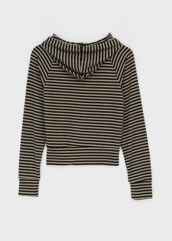 Tooltul Stripe Hooded Zip-up