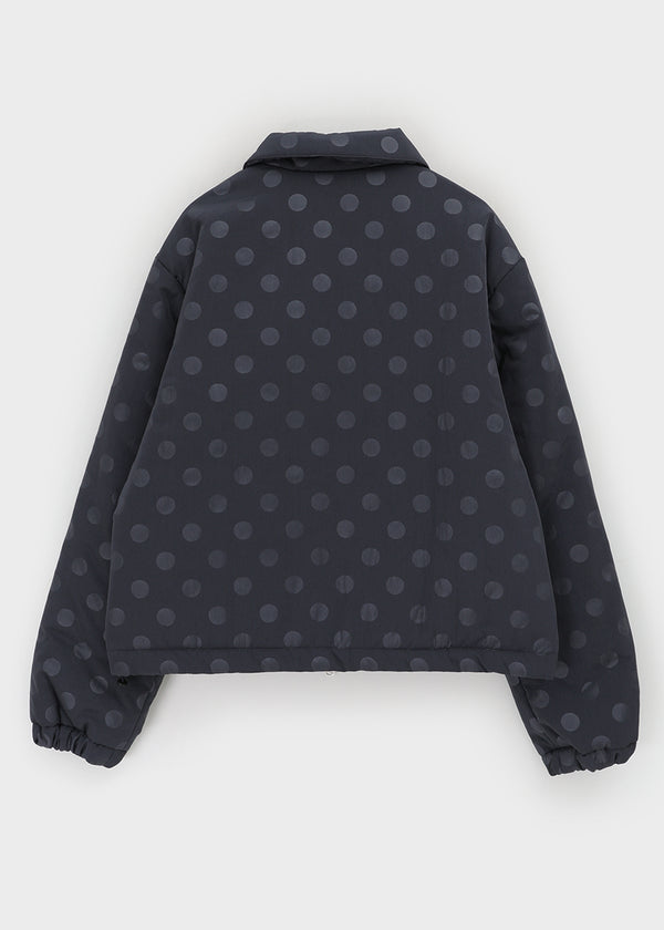 Chicoco Dot Two-way Bomber Jacket (3 Oz)
