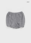 Popa Hairy Pumpkin Banding Shorts
