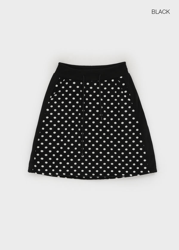 Sove Fleece Banding Midi Skirt (Set Available)