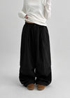(UNISEX) Kennut Wide Balloon Padded Banding Pants