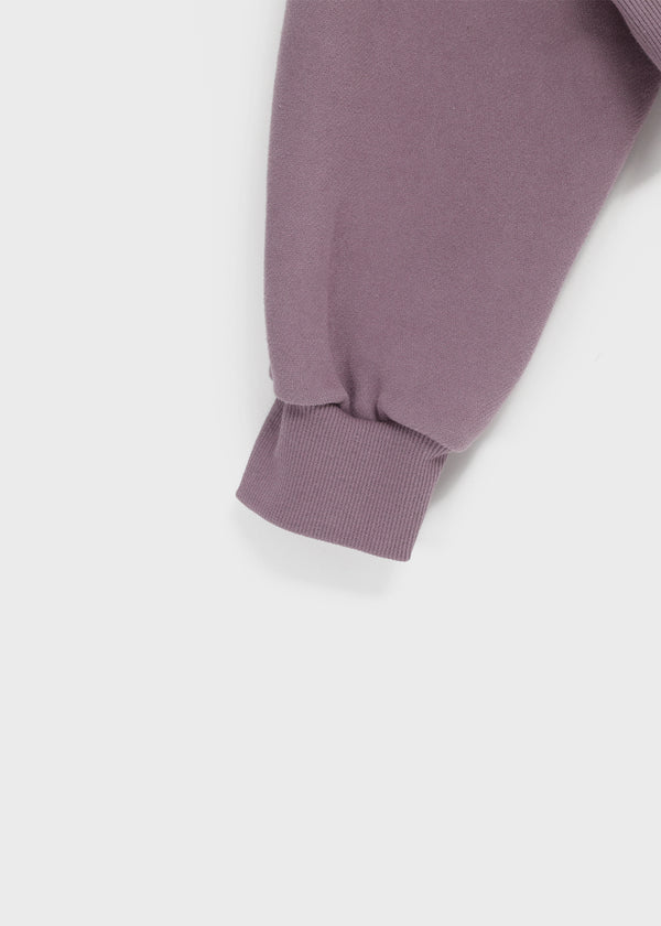 Selang Two Way Sheep Fleece Hooded Zip Up