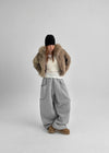 (UNISEX) Toang Slit Balloon Wide Two-Way Banding Pants (F/W Ver.)