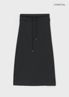 Noser Woolen Fleece Long Skirt