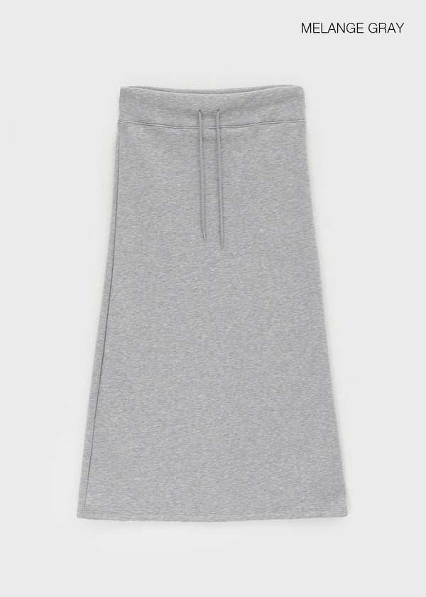 Noser Woolen Fleece Long Skirt