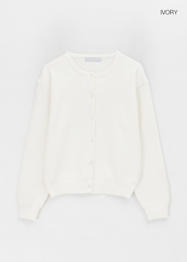 Nevict Round Knit Cardigan