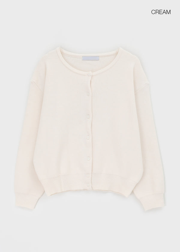 Nevict Round Knit Cardigan