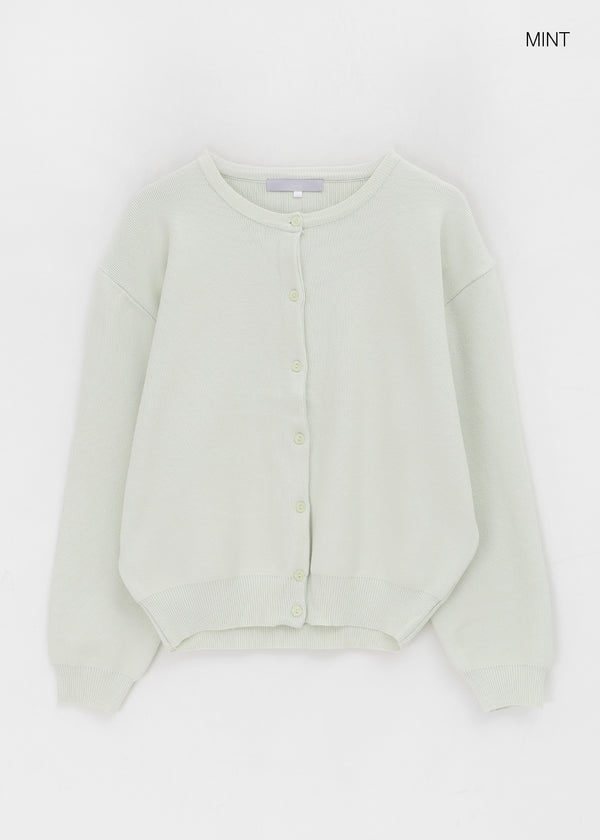 Nevict Round Knit Cardigan