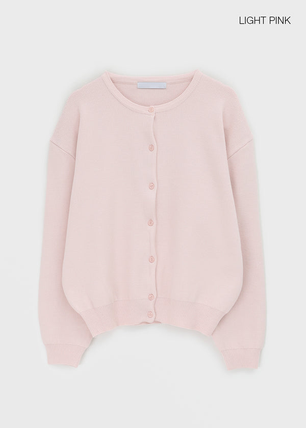 Nevict Round Knit Cardigan