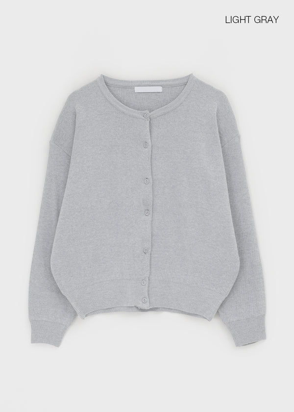 Nevict Round Knit Cardigan