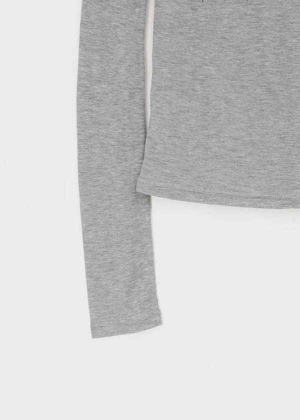 Jervic Argyle Tencel Long Sleeve T-shirt