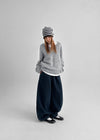 (UNISEX) Pondin Banding Fleece Wide Jogger Pants