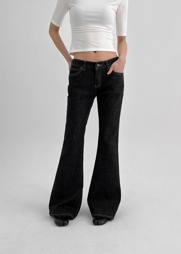 Recul Low-waist Bootcut Non-fade Denim Pants