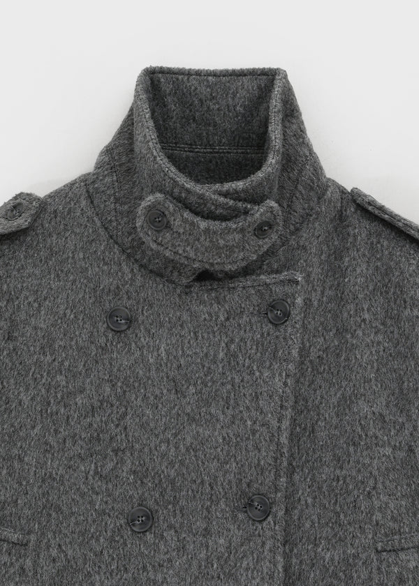 Lesoti Quilted Double Short Coat (Belt Set)