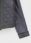 Lesoti Quilted Double Short Coat (Belt Set)