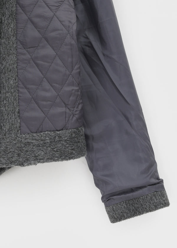 Lesoti Quilted Double Short Coat (Belt Set)