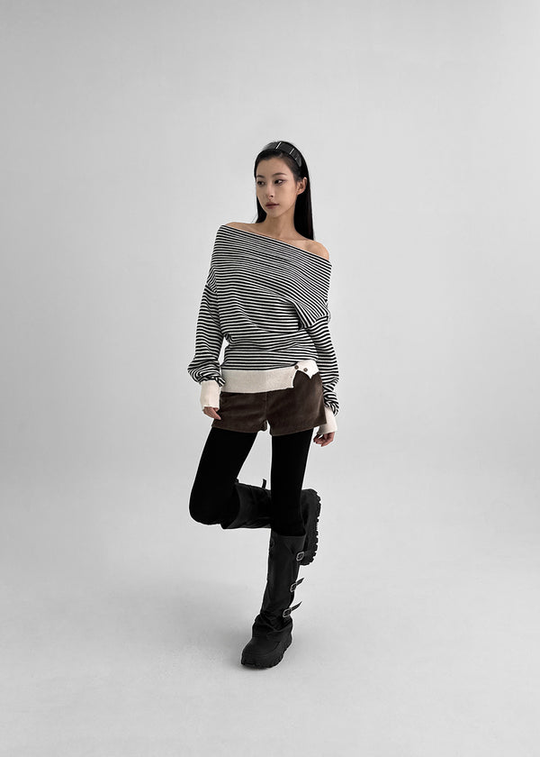 Noirbel Corduroy Micro Shorts