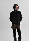Lesoti Quilted Double Short Coat (Belt Set)