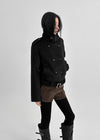 Lesoti Quilted Double Short Coat (Belt Set)