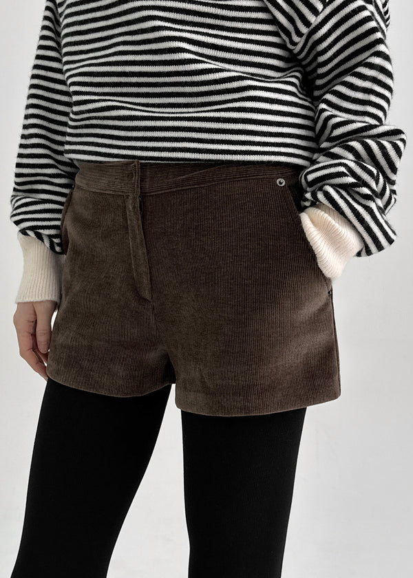 Noirbel Corduroy Micro Shorts