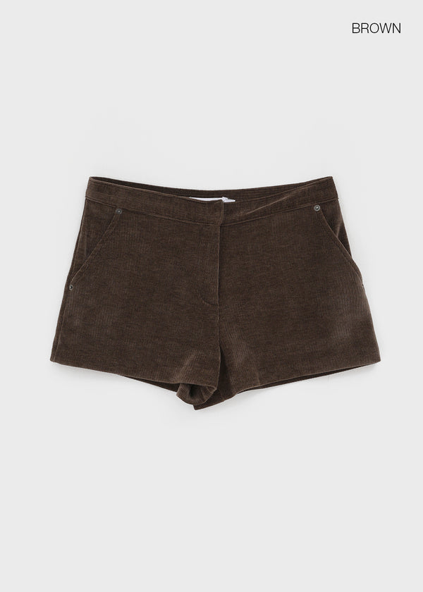 Noirbel Corduroy Micro Shorts