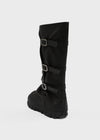 Serno Folding Buckle Leather Long Boots
