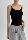 Harion Semi-crop Fleece Sleeveless (Built-in Cap)