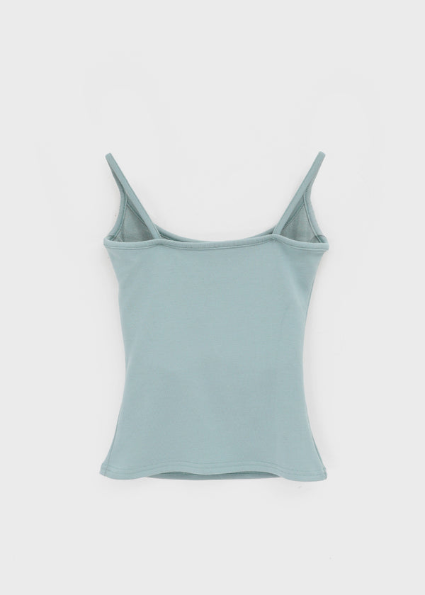 Harion Semi-crop Fleece Sleeveless (Built-in Cap)