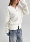 Rotion Fur Knit Cardigan