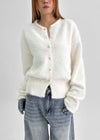 Rotion Fur Knit Cardigan