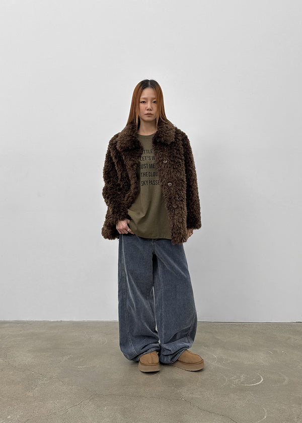 Littles Printed Overfit Short Sleeve T-shirt