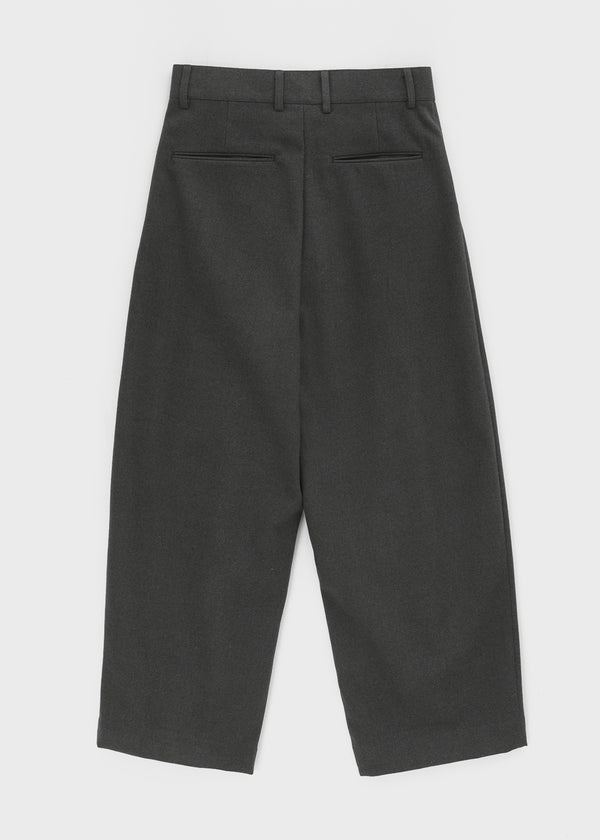 (UNISEX) Carlat Pintuck Wool Balloon Slacks