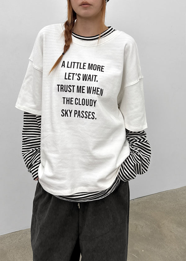 Littles Printed Overfit Short Sleeve T-shirt