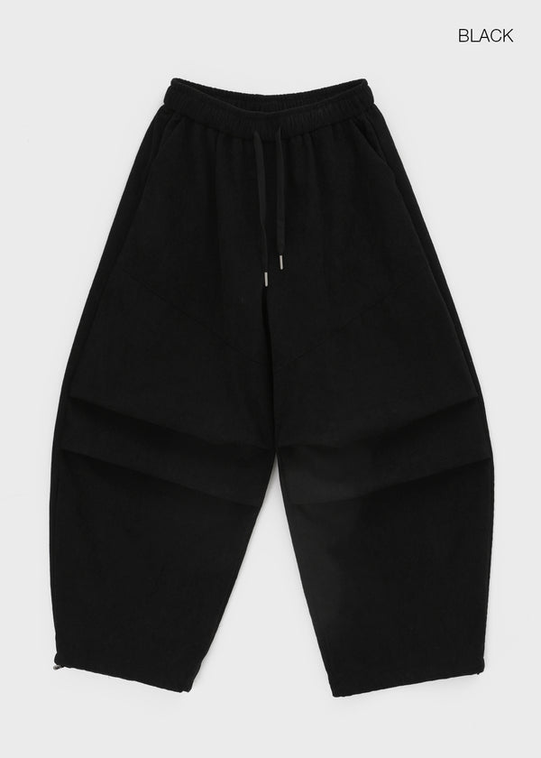 (UNISEX) Naples Corduroy Parachute Banding Pants