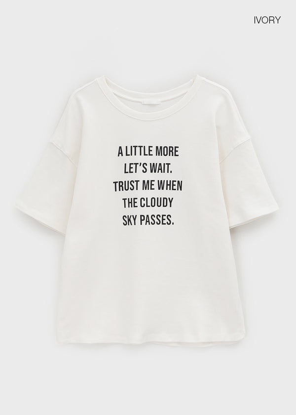 Littles Printed Overfit Short Sleeve T-shirt