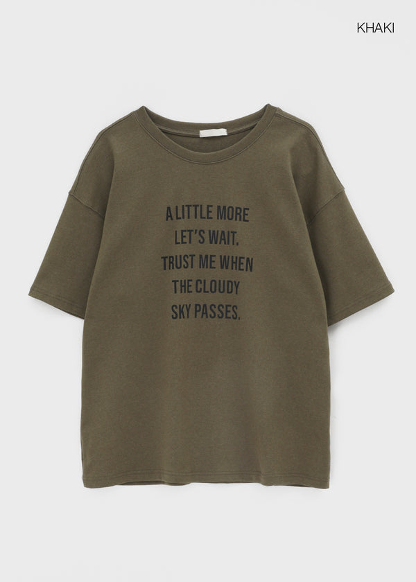 Littles Printed Overfit Short Sleeve T-shirt