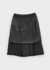 Cityeh Pleated Midi Skirt (50% Wool)