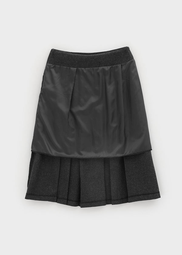 Cityeh Pleated Midi Skirt (50% Wool)