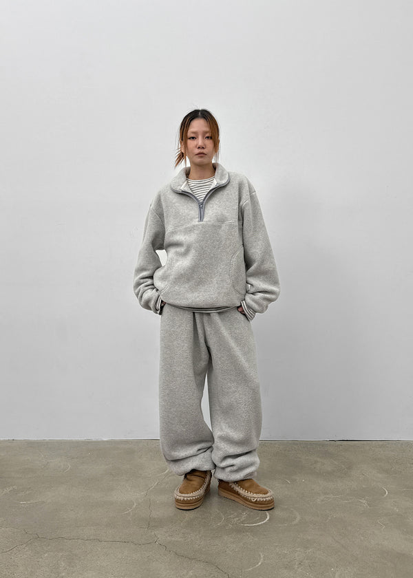 Shaunte Fleece String Banding Pants (Set Available)
