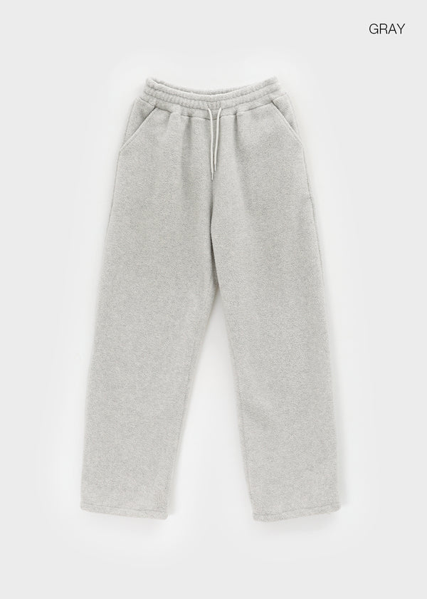Shaunte Fleece String Banding Pants (Set Available)