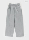 Delaying Cut-out Fleece String Pants