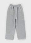 Delaying Cut-out Fleece String Pants