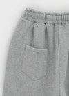 Delaying Cut-out Fleece String Pants