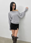Dingko Suede Tension Slit Mini Skirt Pants