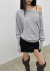 Fiorong One-shoulder Knit
